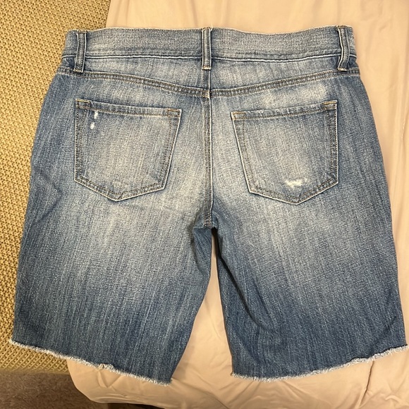 Loft Frayed Denim Cut Off Short, Size 29/8 - Picture 2 of 2